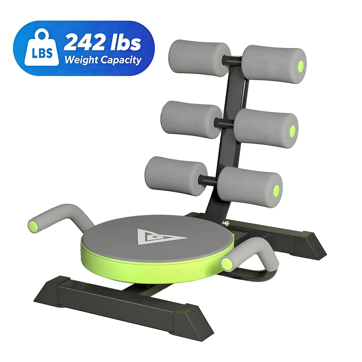 【Dealsforyoudays】Foldable Sit up Machine & Exercise Equipment,Abdominal Machine Ab Workout Equipment Adjustable,Ab Machine,Gym Stuff,For Home Gym Exercise Equipment,Ab Coaster,Exercise Equipment,Home Workout Gear Sit-Up Summerwins