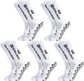 5 Pairs of Non-Slip Soccer Socks, Size 39–46 – Sports Socks for Men and Women, Ideal for Soccer, Basketball, and Running