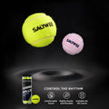 3 High Elasticity Tennis Balls, Durable Rubber, Training/Pressureless, Smooth Surface, Indoor Outdoor, Dog Friendly