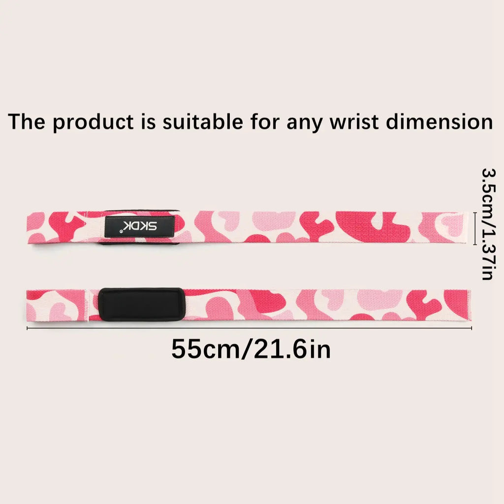 Non-Slip Silicone Weightlifting Deadlift Straps with Wrist Guards, Ideal for Gym Workouts, Strength Training Accessories, Fitness Exercise Accessories for Men & Women, Fitness Bands