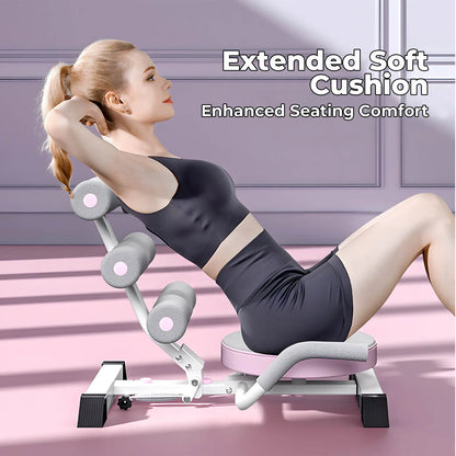 【Dealsforyoudays】Foldable Sit up Machine & Exercise Equipment,Abdominal Machine Ab Workout Equipment Adjustable,Ab Machine,Gym Stuff,For Home Gym Exercise Equipment,Ab Coaster,Exercise Equipment,Home Workout Gear Sit-Up Summerwins
